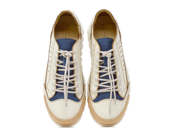 "L'HAWAIANA JEANS" - Scarpa Artigianale  in Pelle 100% fatta in Italia