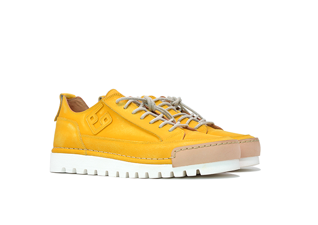 Model "LA BIONDA" - 100% Handmade Leather Shoe Made in Italy