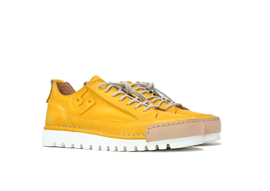 Model "LA BIONDA" - 100% Handmade Leather Shoe Made in Italy