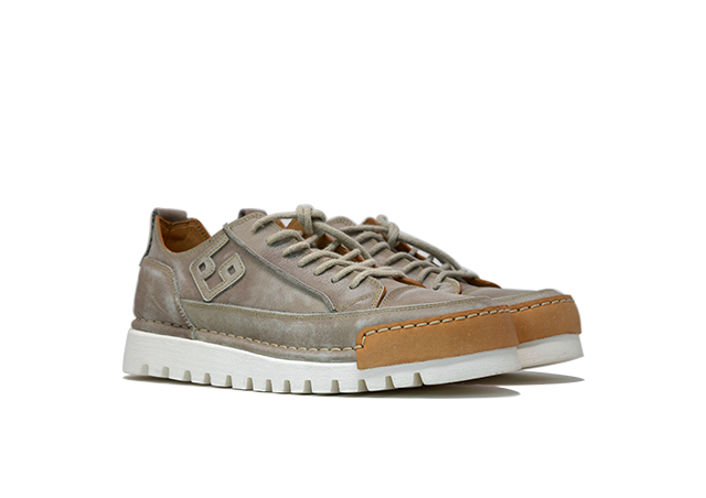 Model "LA TORTORA" - 100% Handmade Leather Shoe Made in Italy