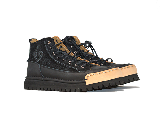 "LA TIROLESE BLACK" - 100% Handmade Leather Polish Made in Italy