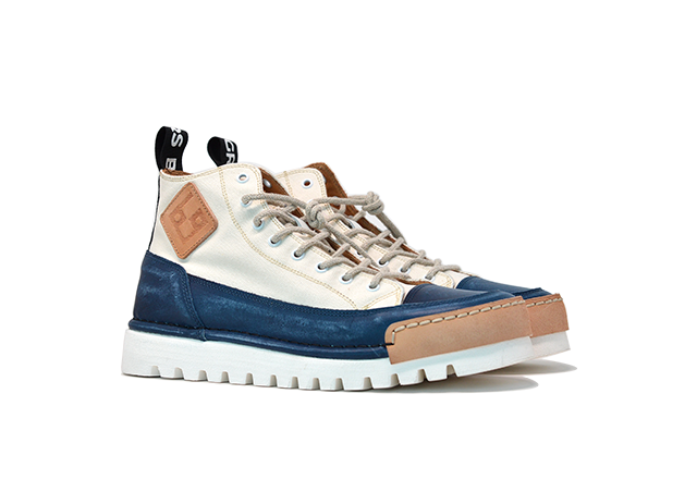 "LA JEANS CANVAS HIGH" - Polacco Artigianale  in Canvas 100% fatto in Italia