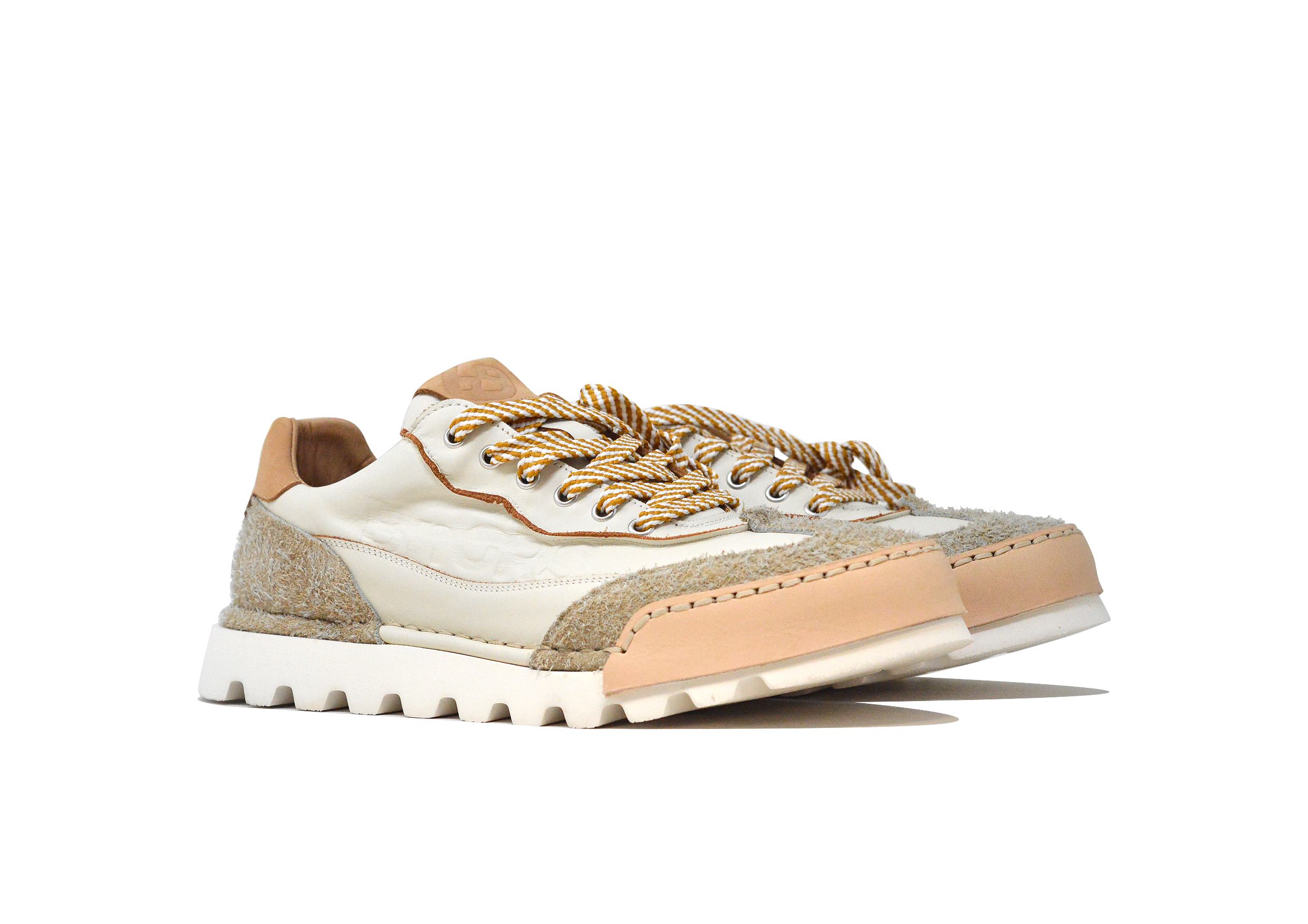 "LA SNEAKER CAFFELATTE" - Scarpa Artigianale  in Pelle 100% fatta in Italia