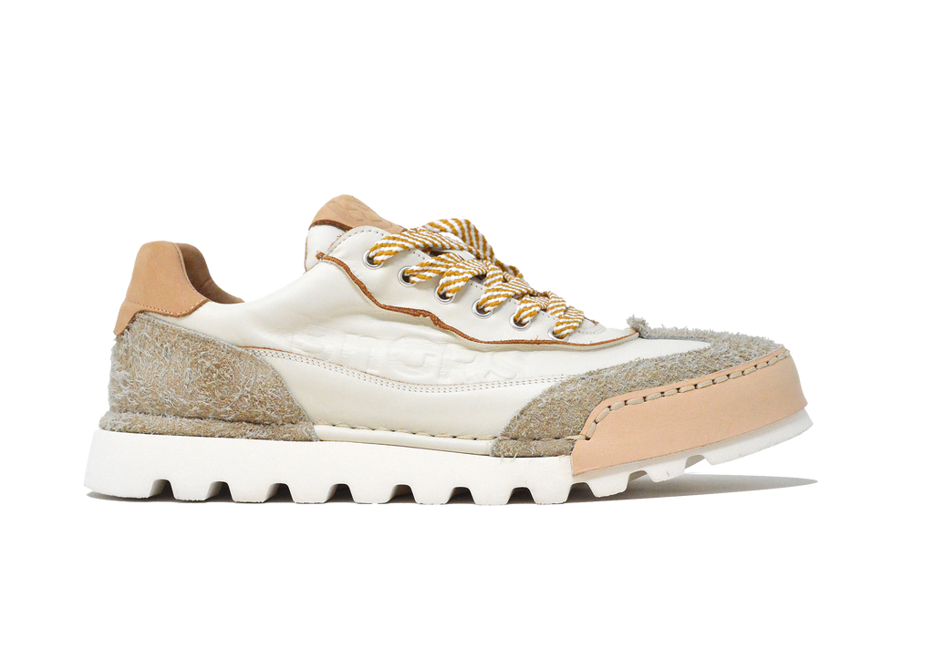 "LA SNEAKER CAFFELATTE" - Scarpa Artigianale  in Pelle 100% fatta in Italia