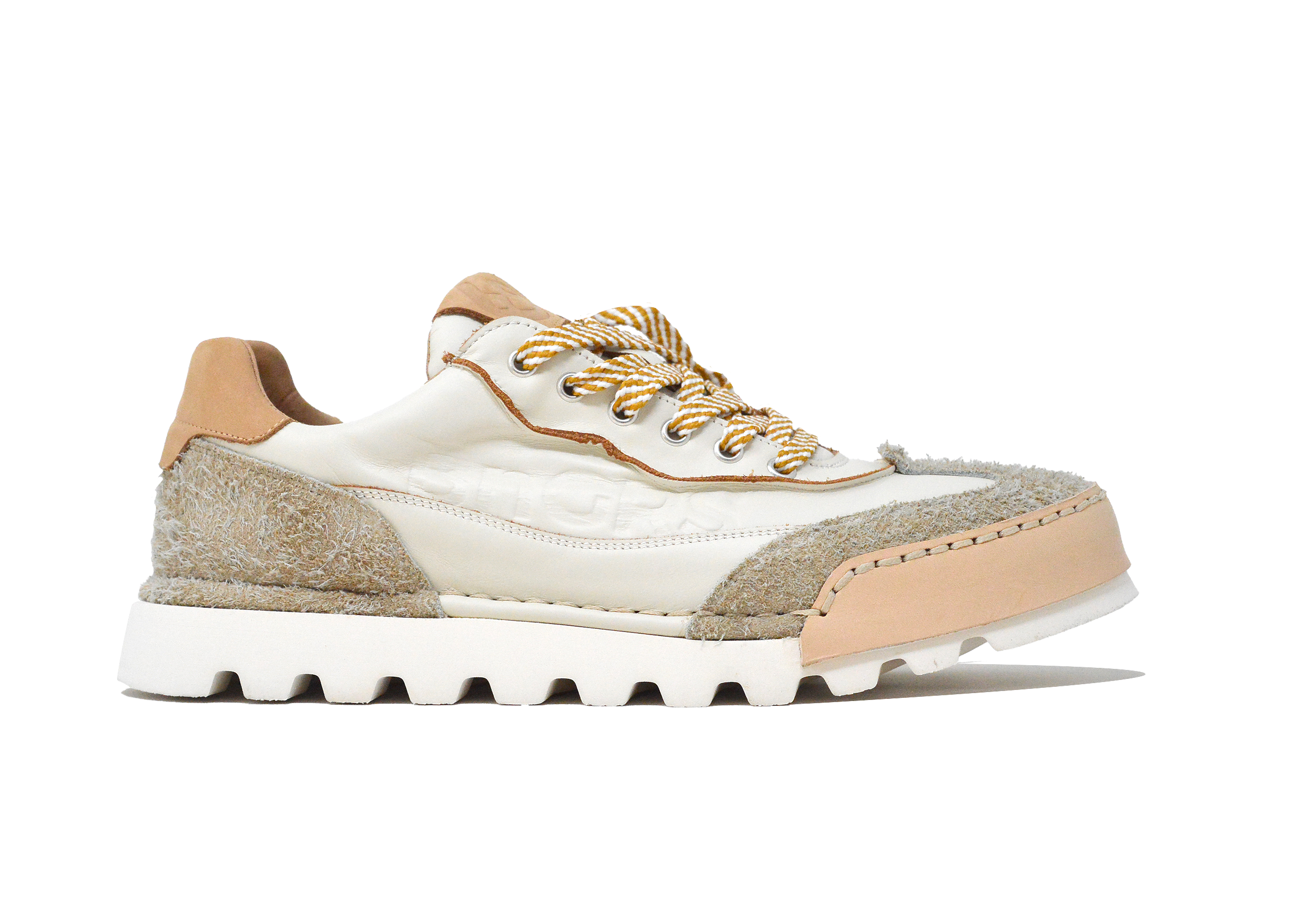 "LA SNEAKER CAFFELATTE" - Scarpa Artigianale  in Pelle 100% fatta in Italia