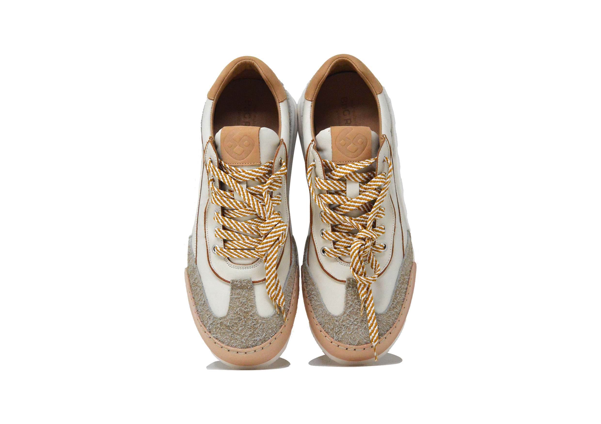 "LA SNEAKER CAFFELATTE" - Scarpa Artigianale  in Pelle 100% fatta in Italia