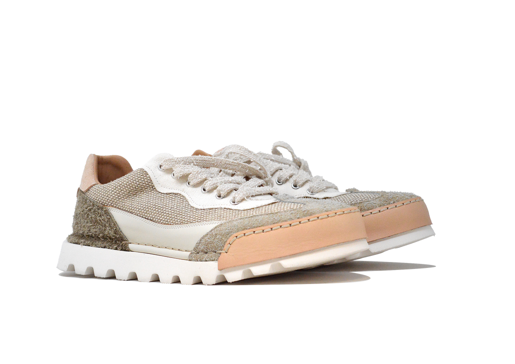 "LA SNEAKER CANVAS" - Scarpa Artigianale  in Pelle 100% fatta in Italia