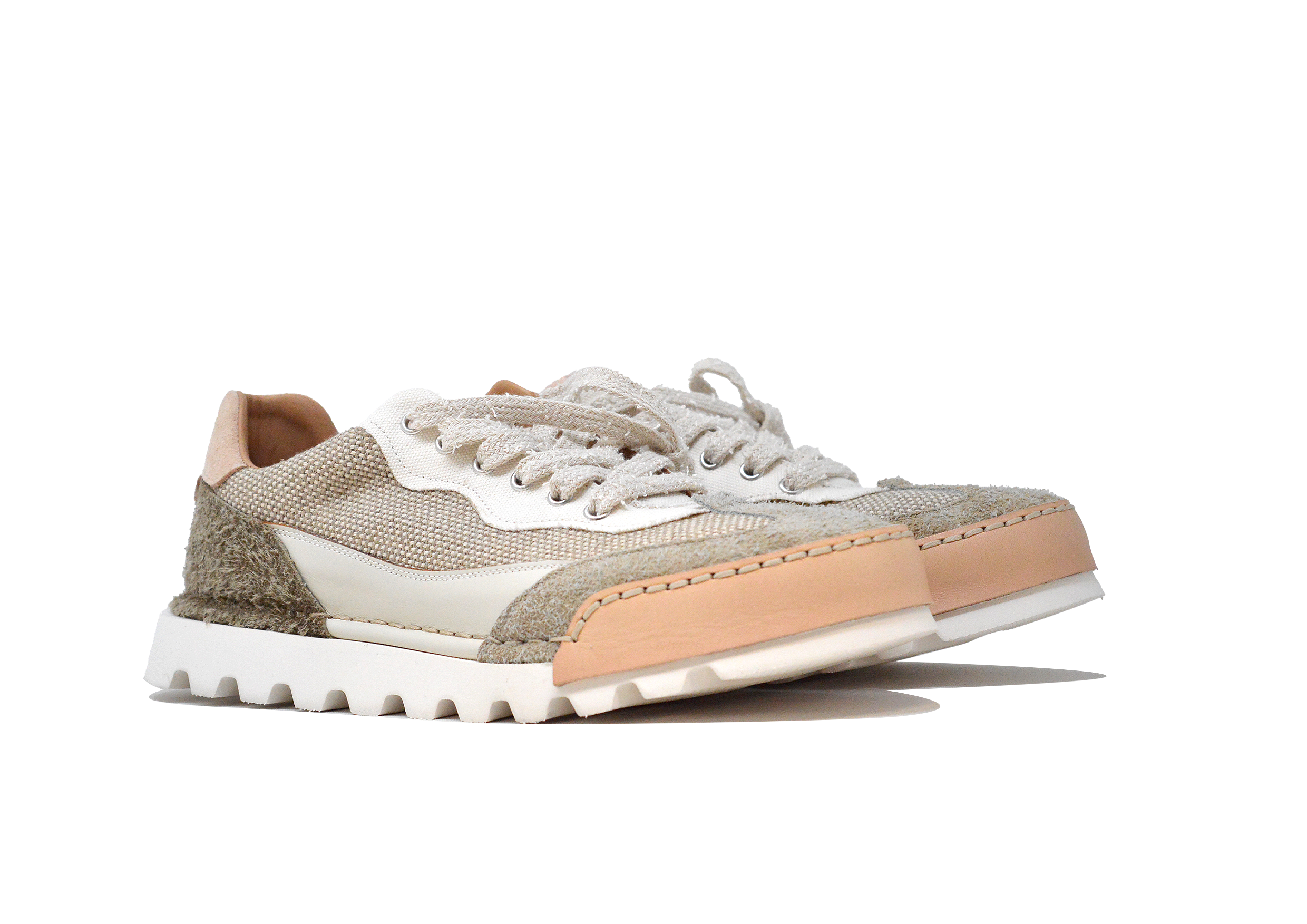 "LA SNEAKER CANVAS" - Scarpa Artigianale  in Pelle 100% fatta in Italia
