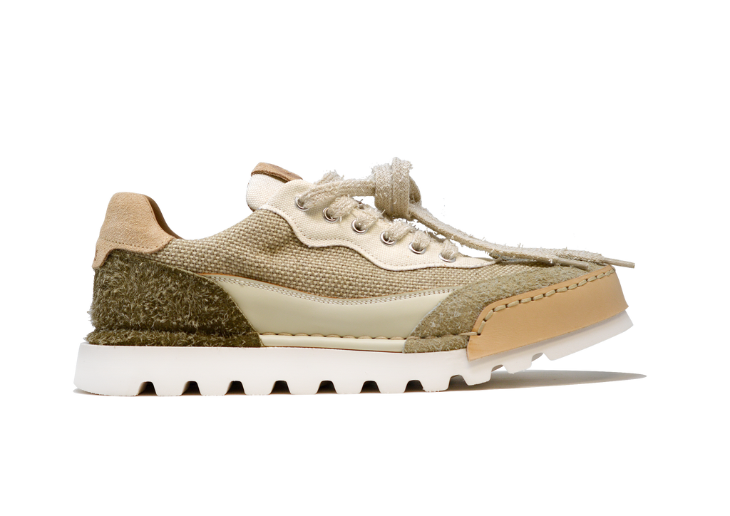 "LA SNEAKER CANVAS" - Scarpa Artigianale  in Pelle 100% fatta in Italia