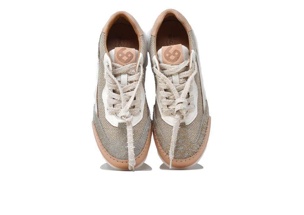 "LA SNEAKER CANVAS" - Scarpa Artigianale  in Pelle 100% fatta in Italia
