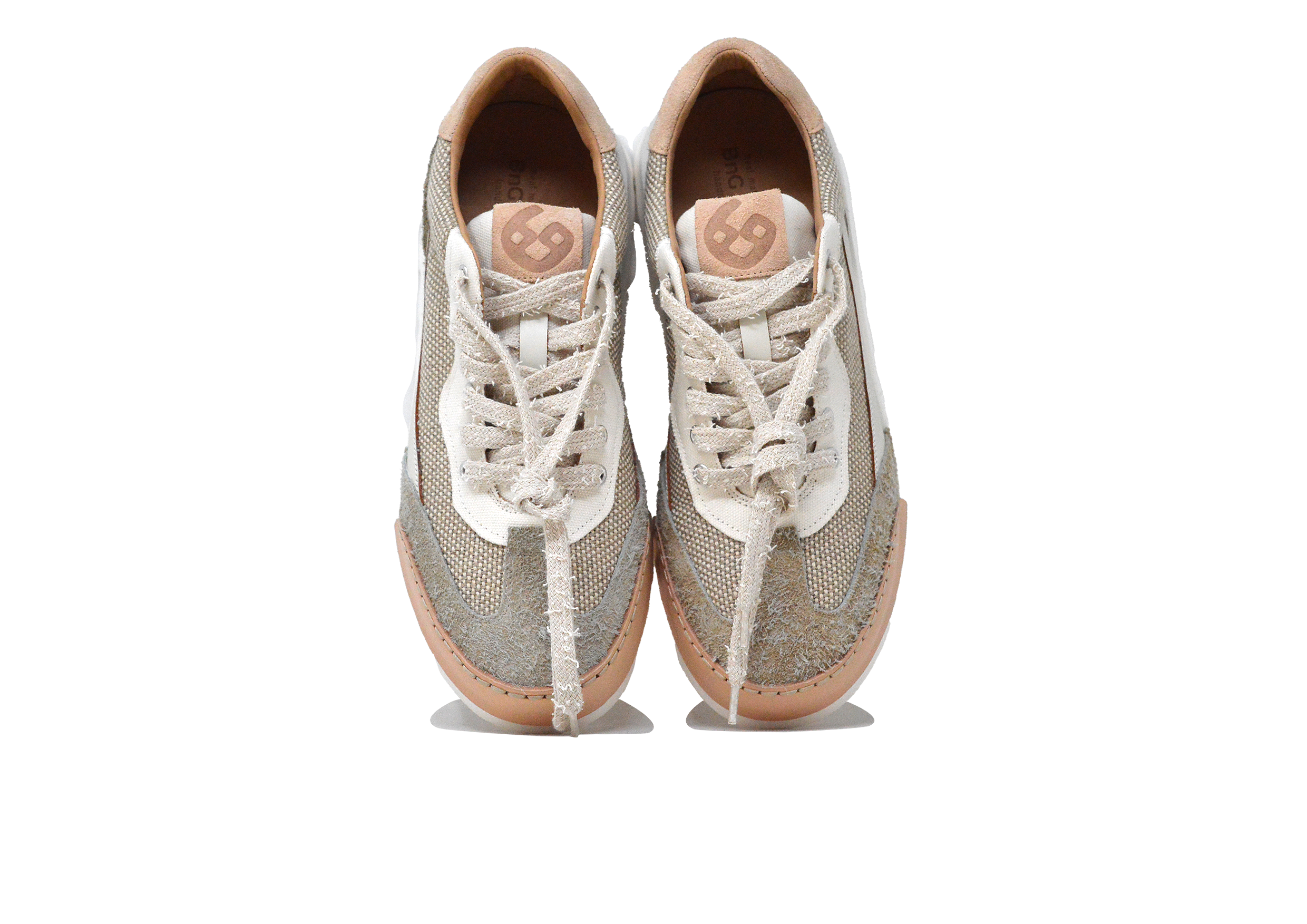 "LA SNEAKER CANVAS" - Scarpa Artigianale  in Pelle 100% fatta in Italia