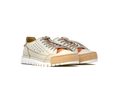 "L'HAWAIANA ARANCIO" - Scarpa Artigianale  in Pelle 100% fatta in Italia