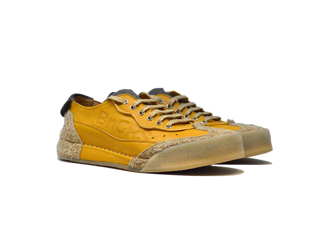 "L'HERITAGE GIALLA" - Scarpa Artigianale  in Pelle 100% fatta in Italia