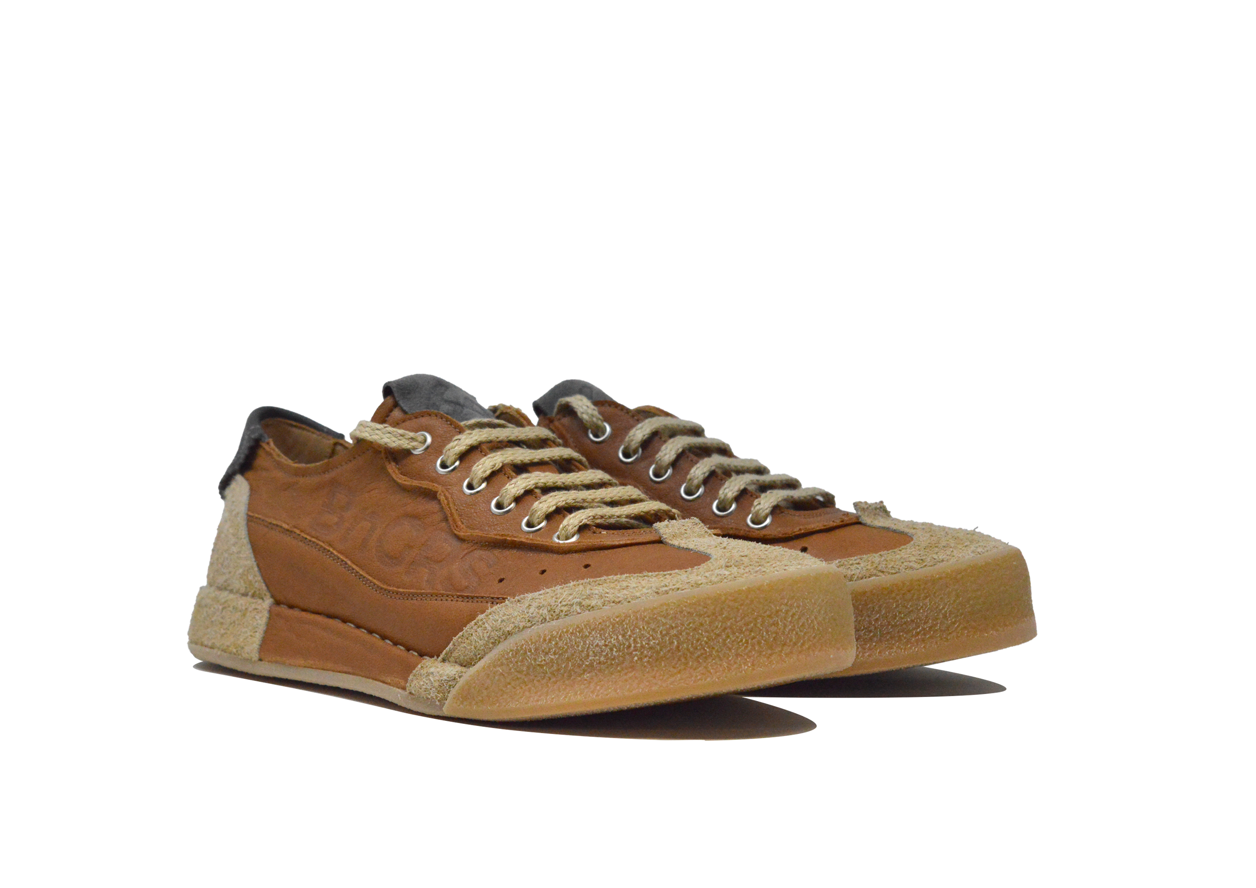 "L'HERITAGE NOCCIOLA" - Scarpa Artigianale  in Pelle 100% fatta in Italia