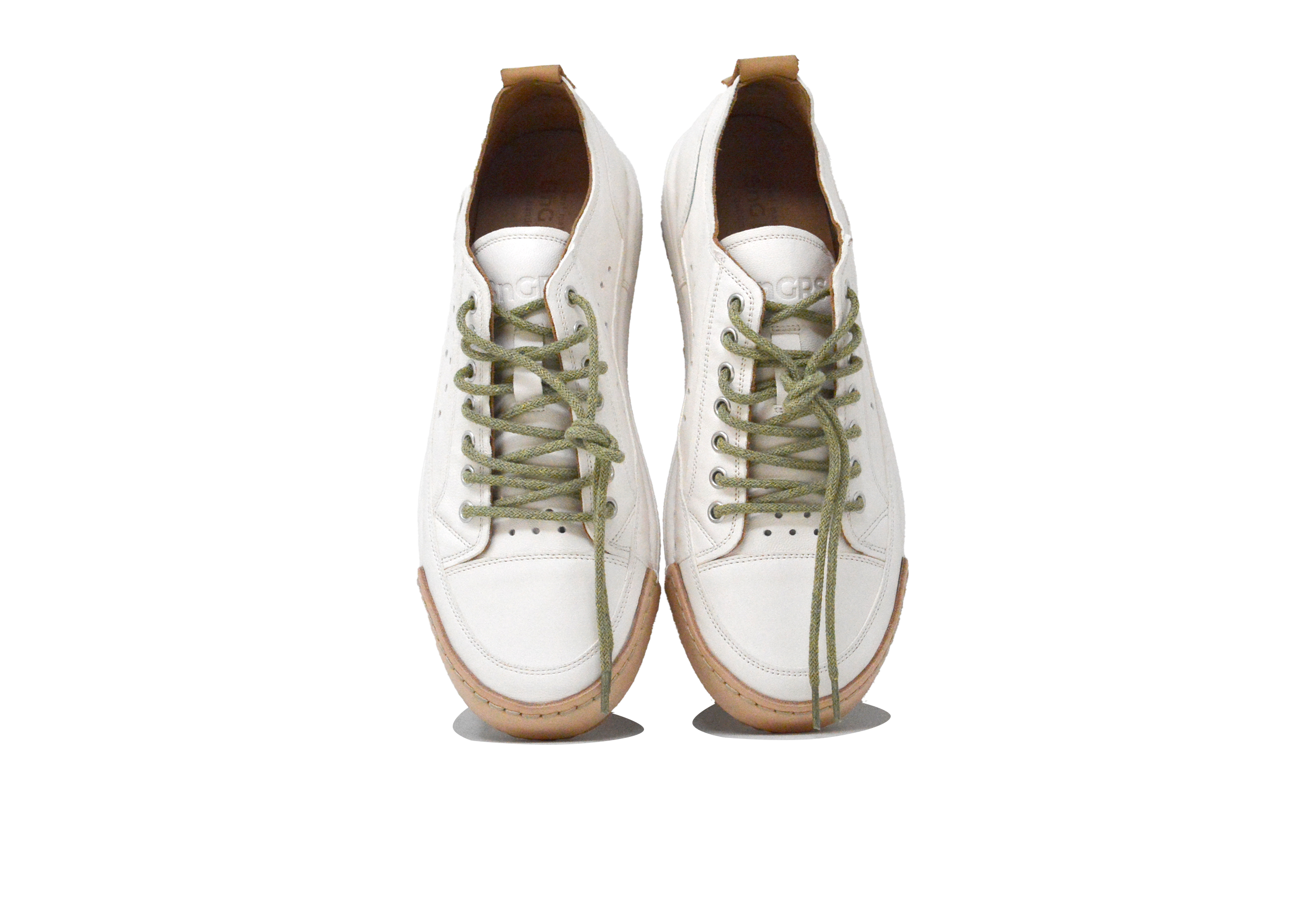 "LA FRESCA BIANCA" - Scarpa Artigianale  in Pelle 100% fatta in Italia