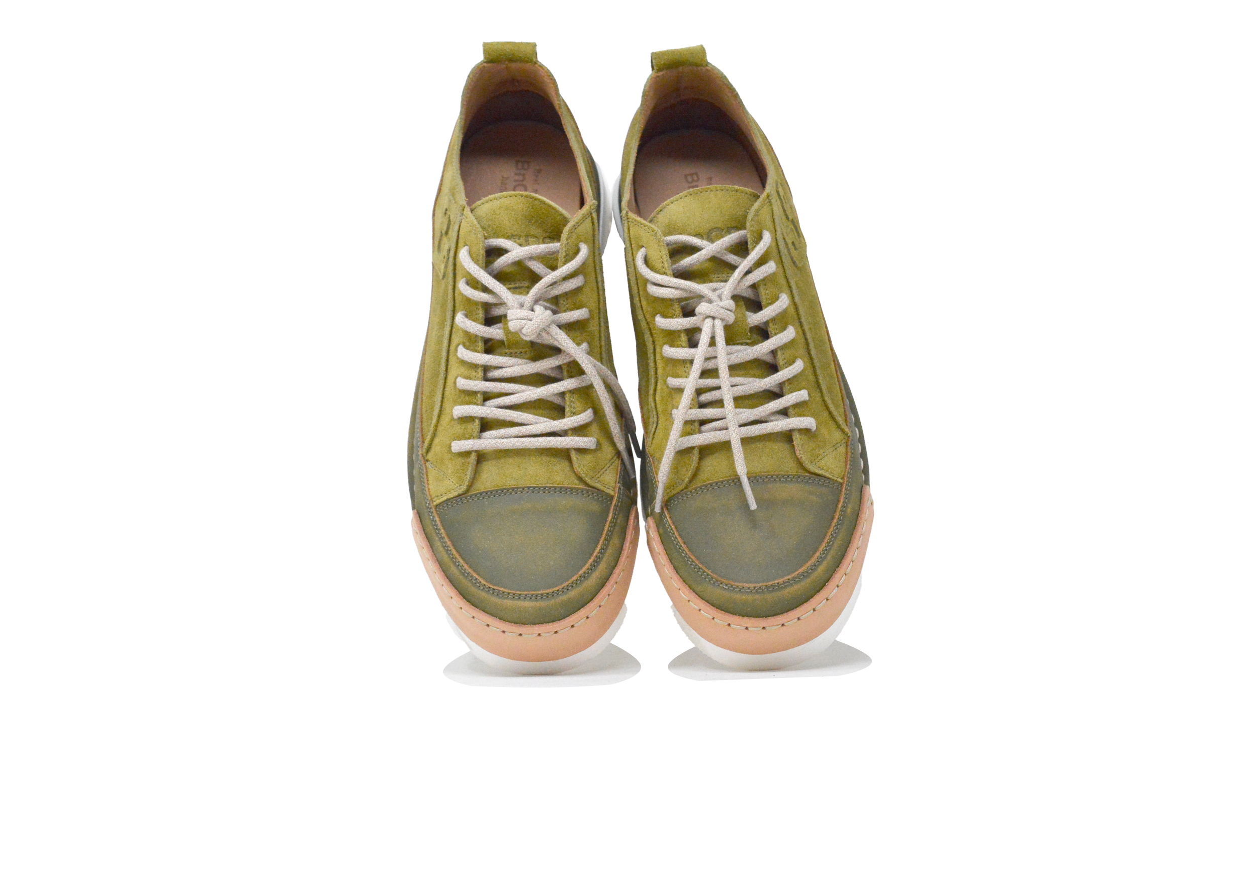"LA MENTA SUEDE" - Scarpa Artigianale  in Pelle 100% fatta in Italia